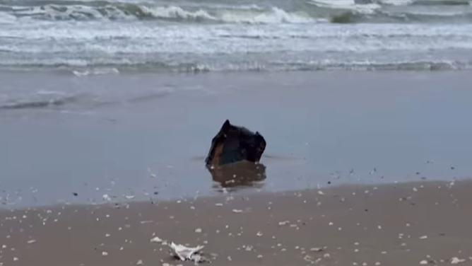 SpaceX Starship mission debris in Mexico.