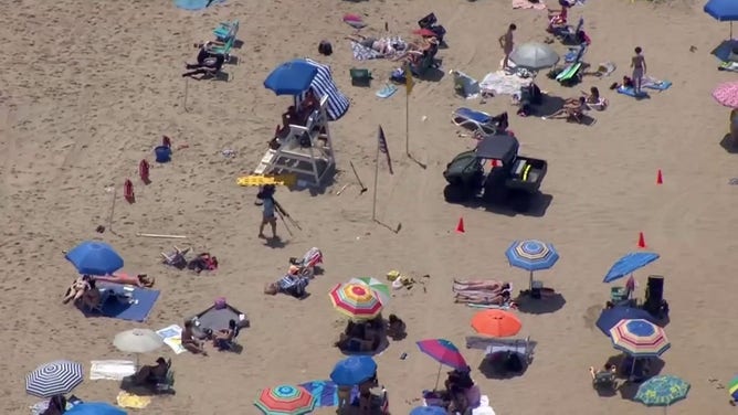A lifeguard in New Jersey was seriously injured on Wednesday after she was impaled by a beach umbrella in Asbury Park on June 25, 2025.