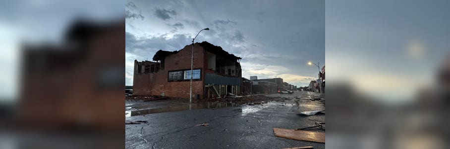 Tornado damages Oklahoma town in latest round of severe weather, with more activity to track on Sunday