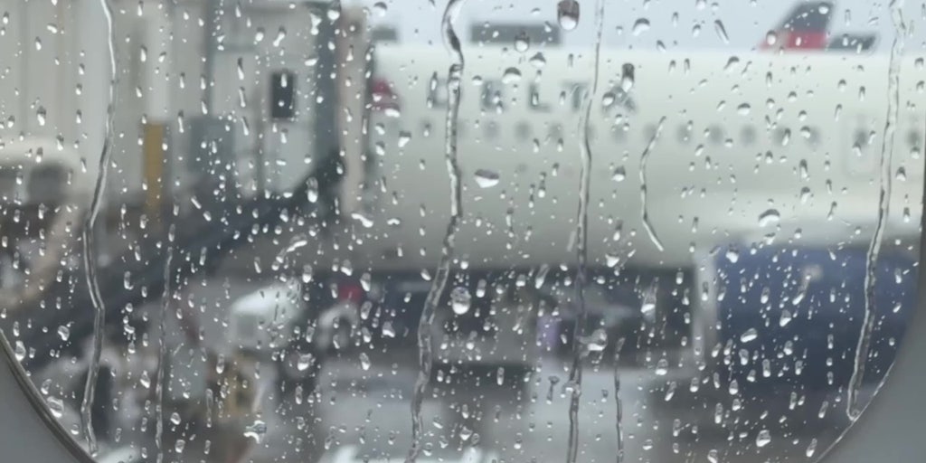 Travel nightmare unfolds at major East Coast airports as powerful storm unleashes vicious winds, rain