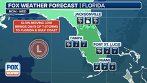 Florida in bull's-eye for heavy rains as developing system could become tropical trouble