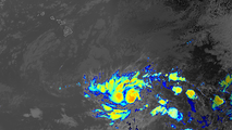 Tropical Depression 1-C forms southeast of Hawaii in Central Pacific