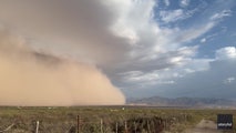 Watch: Massive Arizona haboob appears to dwarf mountain range