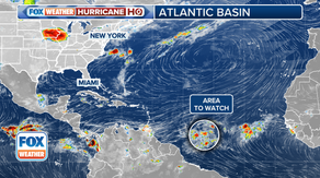 Atlantic tropical disturbance being watched in Main Development Region this week