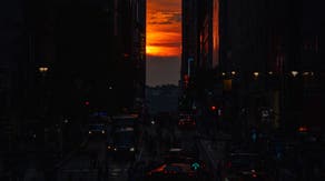 'Manhattanhenge' to make final sunset appearance of the year tonight