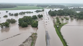 Watch: Texas flooding drone video gives bird’s-eye view of destruction in Kendall County