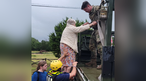 94-year-old woman describes racing to attic to flee water filling home during Texas floods
