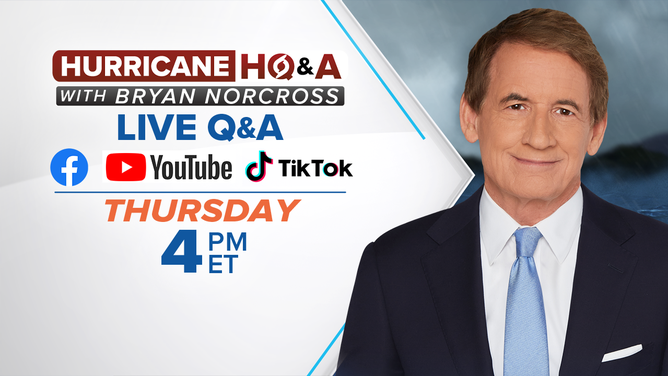 Be sure to tune in for a live Q&A with FOX Weather Hurricane Specialist Bryan Norcross at 4 p.m. ET on Thursday, July 31, 2025.