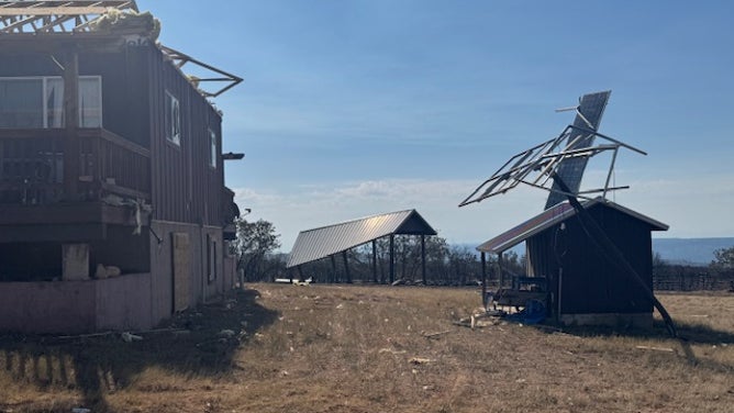 Utah Firenado Damage