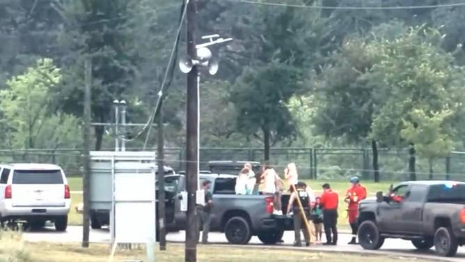 Texas Game Wardens evacuate campers from Camp Mystic on July 4th..