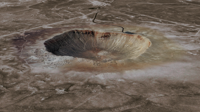 Grand Canyon meteor impact site