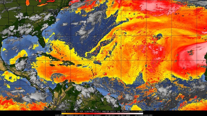 Saharan Air Layer analysis 