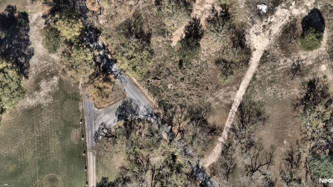 Photo shows an area in Ingram before deadly flooding swept through the area on July 4.