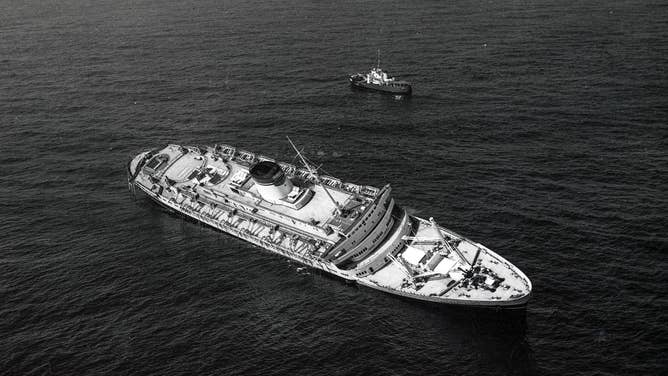 "Andrea Doria" photo - July, 1956