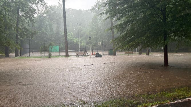 Flooding reported in central Maryland on 7/19/2025