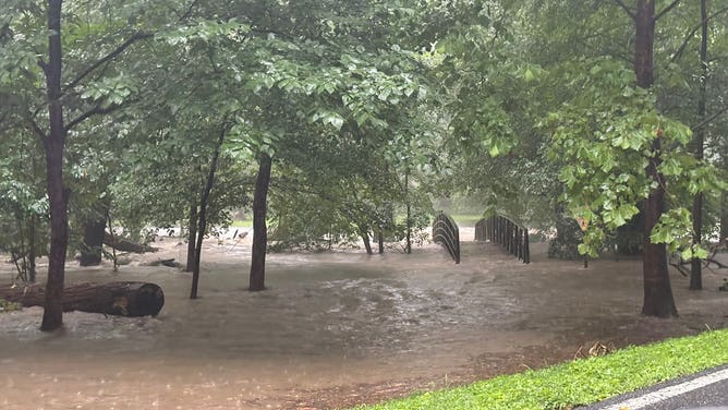 Flooding reported in central Maryland on 7/19/2025