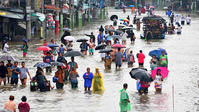 Photo of flooding across the Philippines