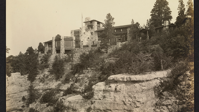 The Grand Canyon Lodge Circa 1930.