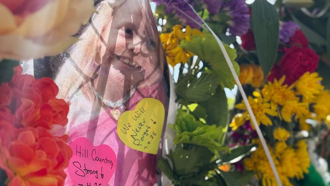 A vigil for the Kerrville, Texas flooding victims on July 10, 2025.