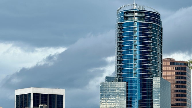 Torrential rain and relentless downpours from Invest 93L are already soaking parts of Florida, as dark storm clouds enveloped Orlando this Tuesday morning.