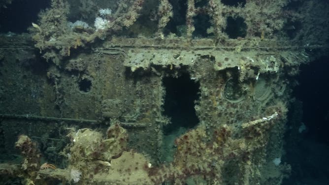 Maritime experts on the NA173 expedition explored the wreck of the USS Laffey.