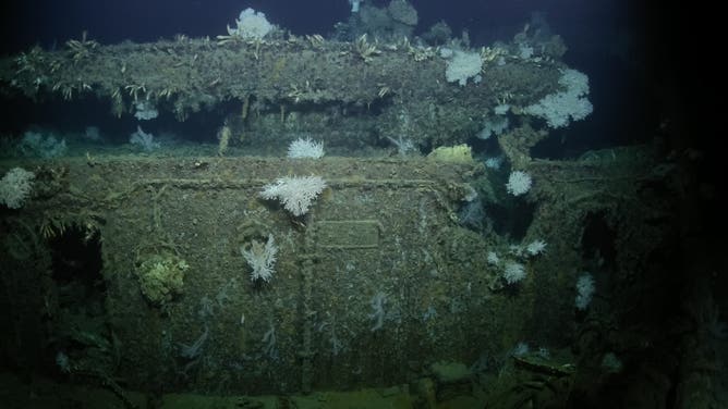 Maritime experts on the NA173 expedition explored the wreck of the USS Laffey.