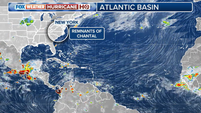 No tropical development is expected in the Atlantic Ocean for a while.