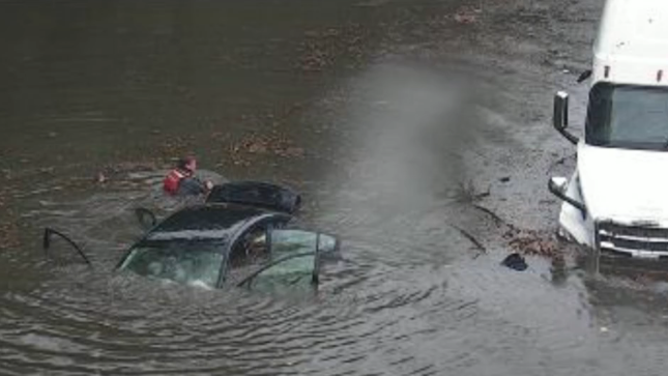 Queens Flooding on I-295