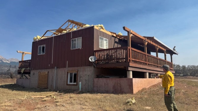 Utah Firenado Damage