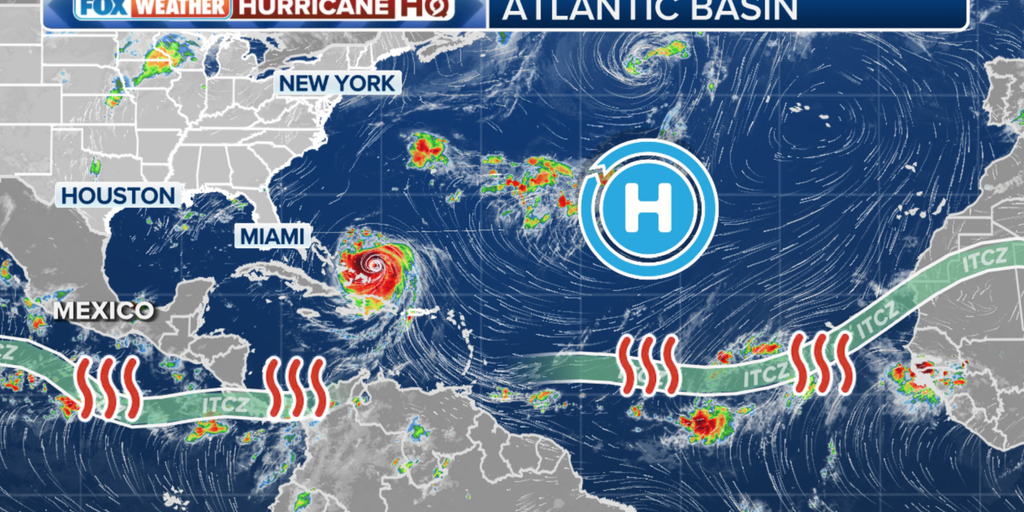 Invest 99L, other tropical disturbance behind Hurricane Erin have rough road ahead