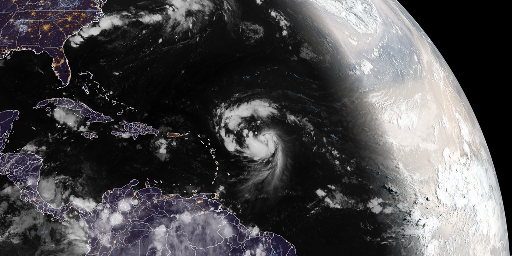Tropical Storm Erin expected to become a hurricane Friday as Tropical Storm Watches in effect for Caribbean