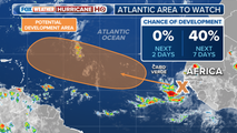 Weekend weather update from FOX Weather: New tropical wave emerging off Africa being watched for development