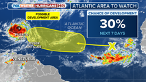 Hurricane forecasters flag new area to watch behind Erin moving into Atlantic's Main Development Region