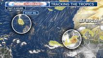 New tropical wave emerging off Africa now area to watch for future development as 96L spins into irrelevance