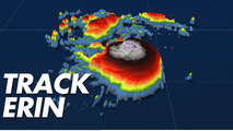 Track Tropical Storm Erin: Live maps, forecast cone, spaghetti plots and alerts