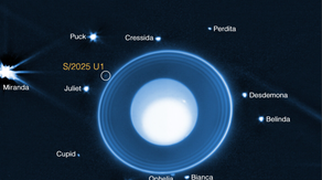 NASA’s Webb telescope discovers previously unknown moon orbiting Uranus