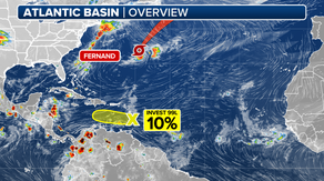 Daily Weather Update from FOX Weather: Tropical Storm Fernand strengthens as major cooldown looms for millions