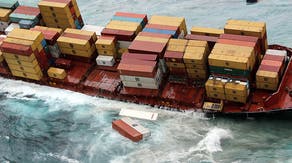 Shipping industry reports more than 500 containers lost at sea during past year
