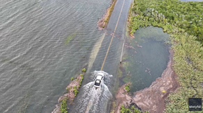 Queens, Long Island hit by flooding, massive waves from Hurricane Erin