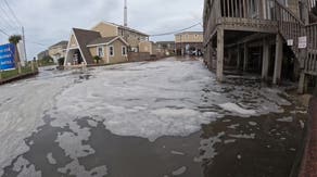 New Moon enhancing Hurricane Erin's tidal flooding impacts