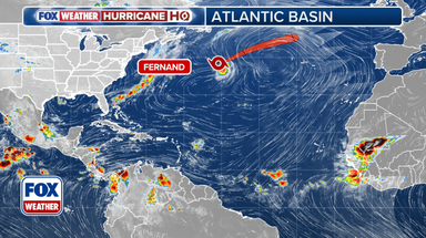 Daily Weather Update from FOX Weather: Atlantic tropics quiet down while 200 million feel early taste of fall