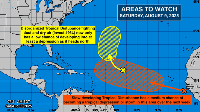 Invest 96L in relation to the tropical disturbance off the western coast of Africa.
