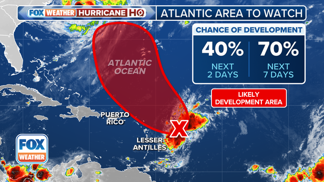 An area to watch in the Atlantic.