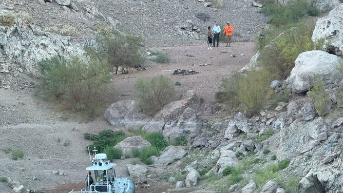 A stranded man was found at Lake Mead Recreational Area after over 24 hours alone.