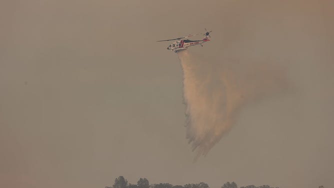 Scenes from the Pickett Fire successful  Napa County, California.