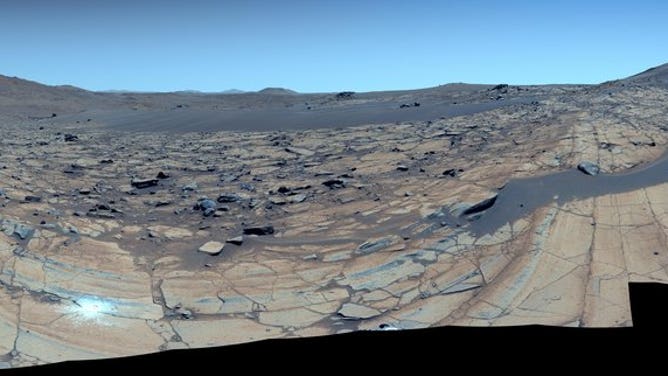 Full image mosaic from NASA’s Perseverance Rover (Color enhanced)