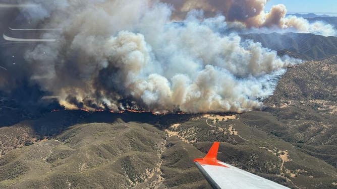 Gifford Fire on Aug. 4, 2025.