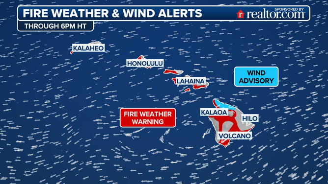 Hawaii Fire Weather Alerts