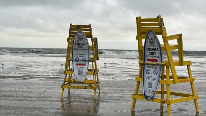 Storm preps in Ocean City, Maryland