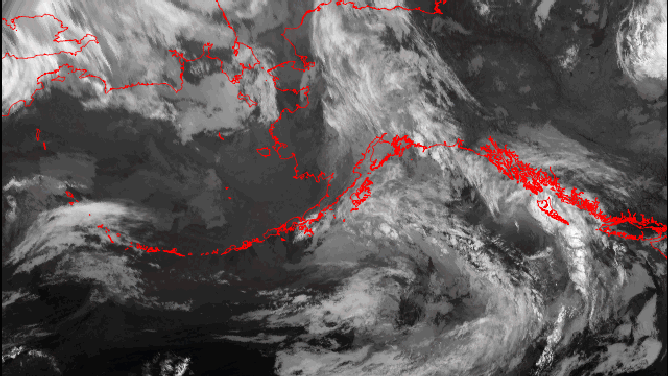 Alaska satellite animation from August 14, 2025.